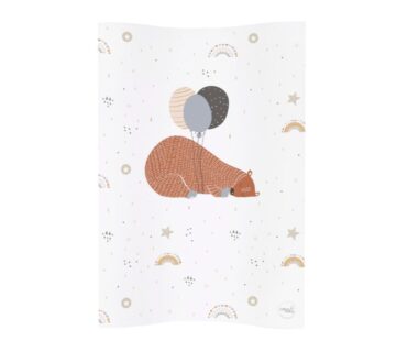 CEBA Podloga za previjanje, mekana, profilirana COZY 50x70cm Medo - cover