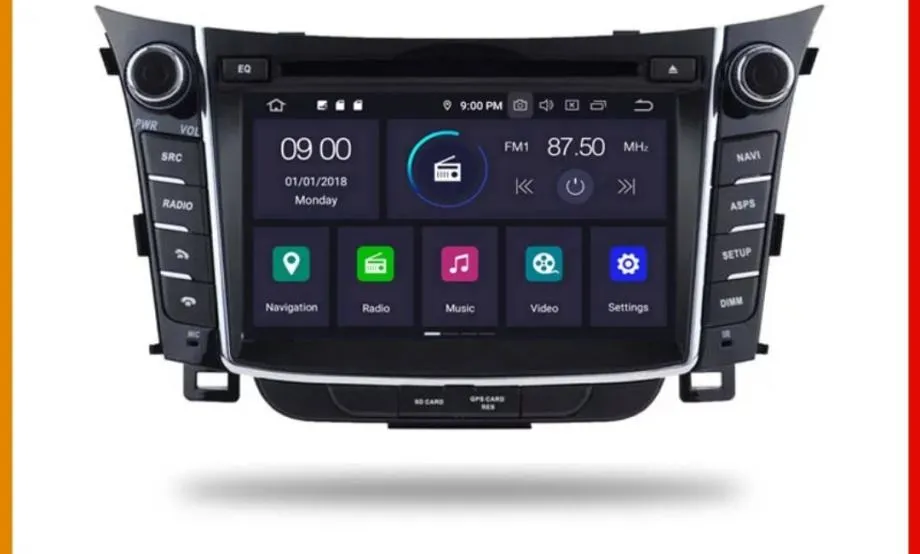 HYUNDAI I30 2011 2012 2013 ANDROID - cover