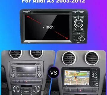AUDI A3 S3 2003-2012 ORIGINAL MULTIMEDIJA ANDROID NAVIGACIJA RADIO GPS - cover