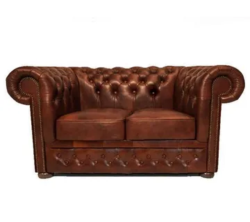Chesterfield Dvosjed First Class Leather | 2-sjedišta | Cloudy Caramel - cover