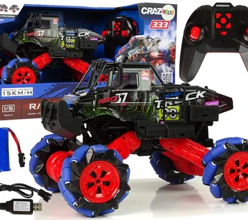 Remote Controlled 1:16 Blue 2.4G 360 Degree Terrain Drift Car - cover