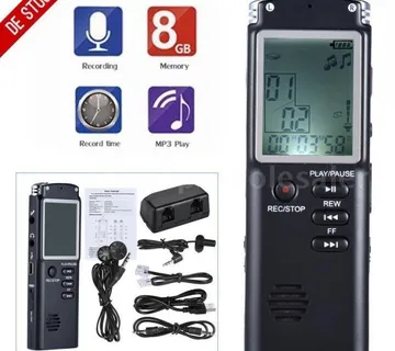 Diktafon / snimač zvuka sa senzorom zvuka - cover