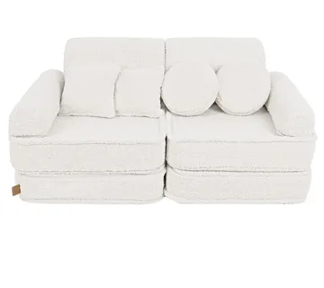 Srednja modularna sofa za djecu - Bearly krem - cover