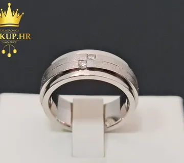 ZLATNI PRSTEN S DIJAMANTIMA 22,22G (18K) / R1, RATE !! - cover