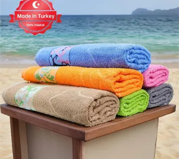 Deblji pamučni ručnici za plažu 1+1 gratis 70x150cm - cover