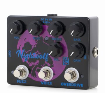 CALINE DCP-08 NIGHTWOLF FUZZ OVERDRIVE - cover