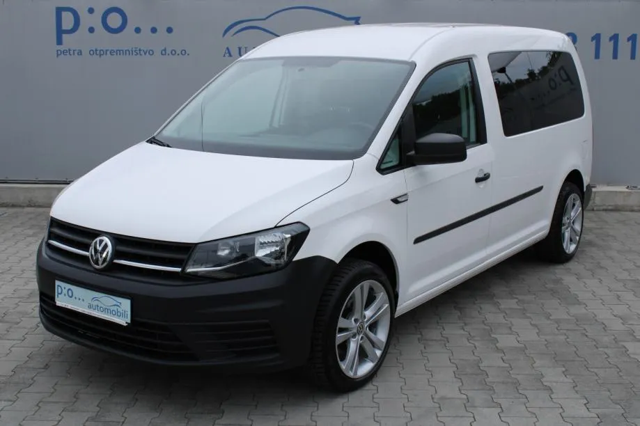 VW Caddy 2.0TDI MAXI N1 5 sjedala KLIMA Tempomat Bluetooth °14.200€, 2021 god. - cover