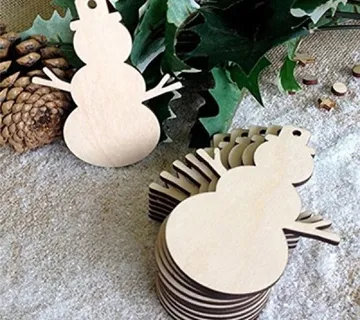 10 drvenih ukrasa za božićno drvce - cover