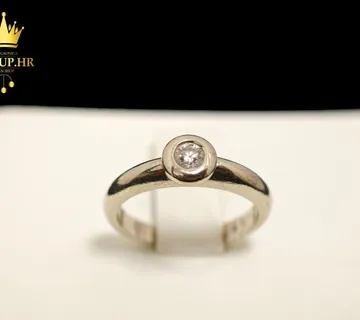 ZLATNI PRSTEN SA BRILJANTOM 3,40g (14K) R1, RATE - cover