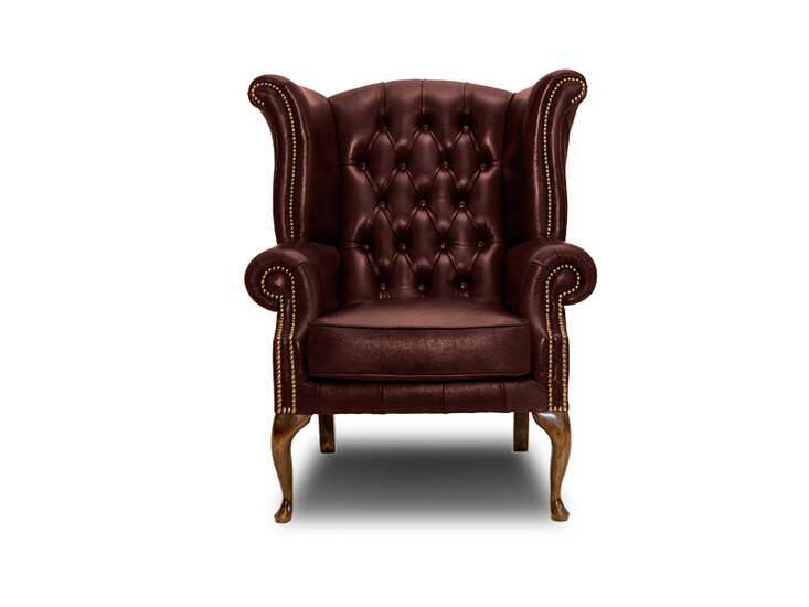Chesterfield-Fotelja-Plainwing-1-sjediste-Cloudy-Red