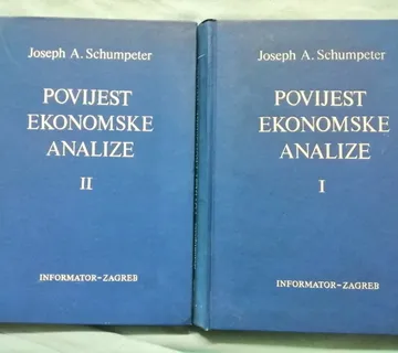 Joseph A. Schumpeter – Povijest ekonomske analize 1-2 - cover