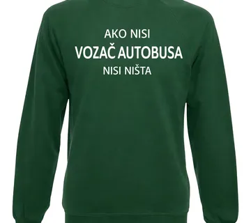 Pulover ako nisi vozač autobusa - cover