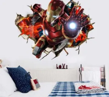 3D Wall sticker Iron Man - cover
