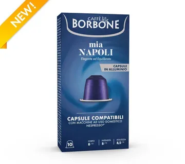 Borbone Nespresso MIA NAPOLI(CREMA CLASSICA) blend ALU kapsule - cover