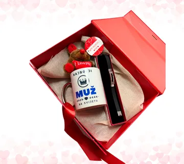 Poklon paket za muža s narukvicom “Najbolji muž” - cover