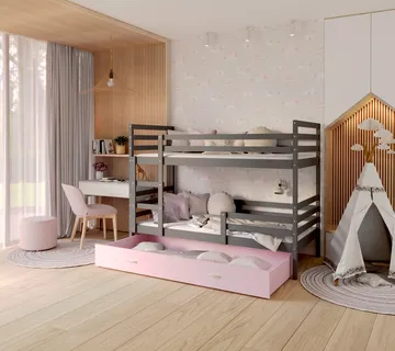 Krevet na kat 200×90 – Praktična ladica - cover