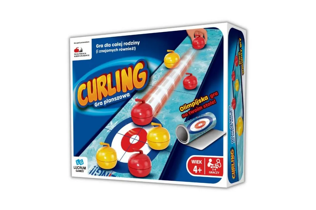 Društvena igra curling - cover