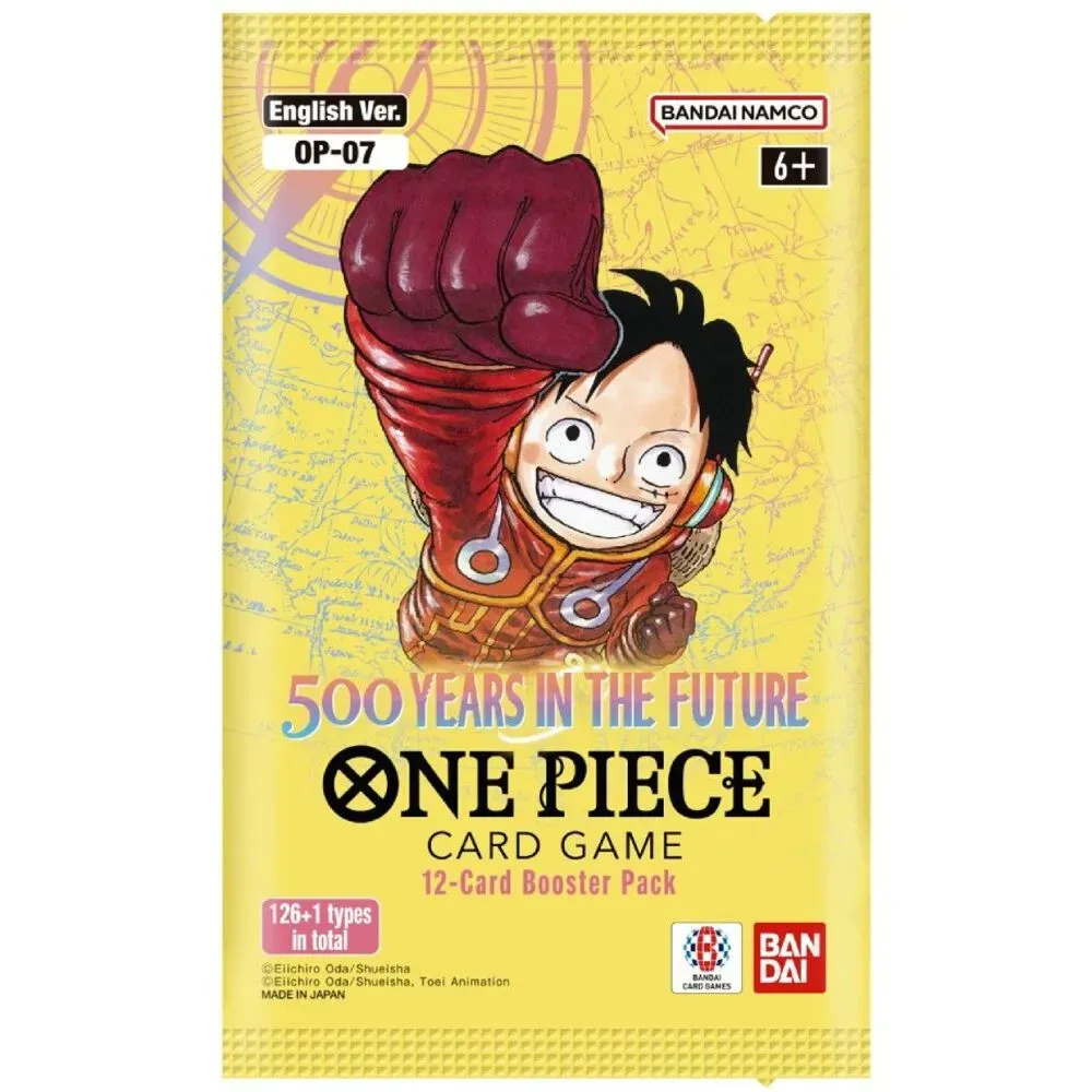 One Piece 500 Years In The Future Booster Pack (OP-07) - cover