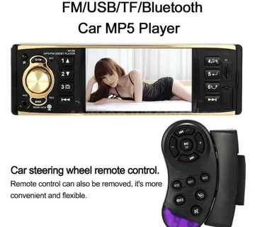 1din Auto Radio s kontrolama na volanu - cover