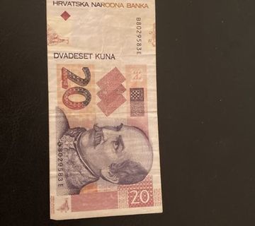 Novcanica 20 kuna - cover