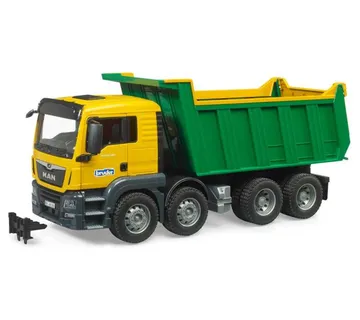 Bruder MAN TGS kamion kiper - cover