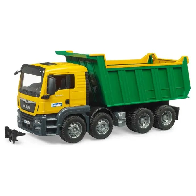 Bruder MAN TGS kamion kiper - cover