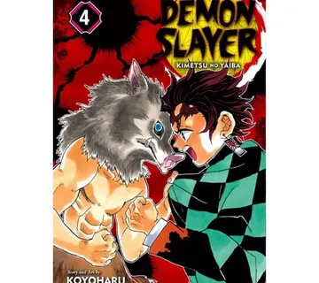 Demon Slayer vol. 4 - cover