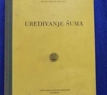 Dušan Klepac – Uređivanje šuma - cover