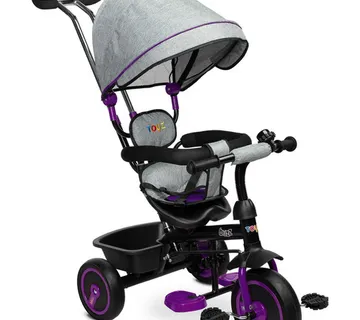 Dječji tricikl Buzz ljubičasti - cover