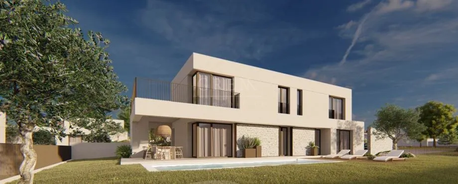 Moderna vila u izgradnji Poreč okolica, 248 m2, prodaja (prodaja) - cover