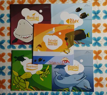 Živi svijet morske obale,Morske kornjače,Morski psi,Dupini,Ribe  LOT - cover