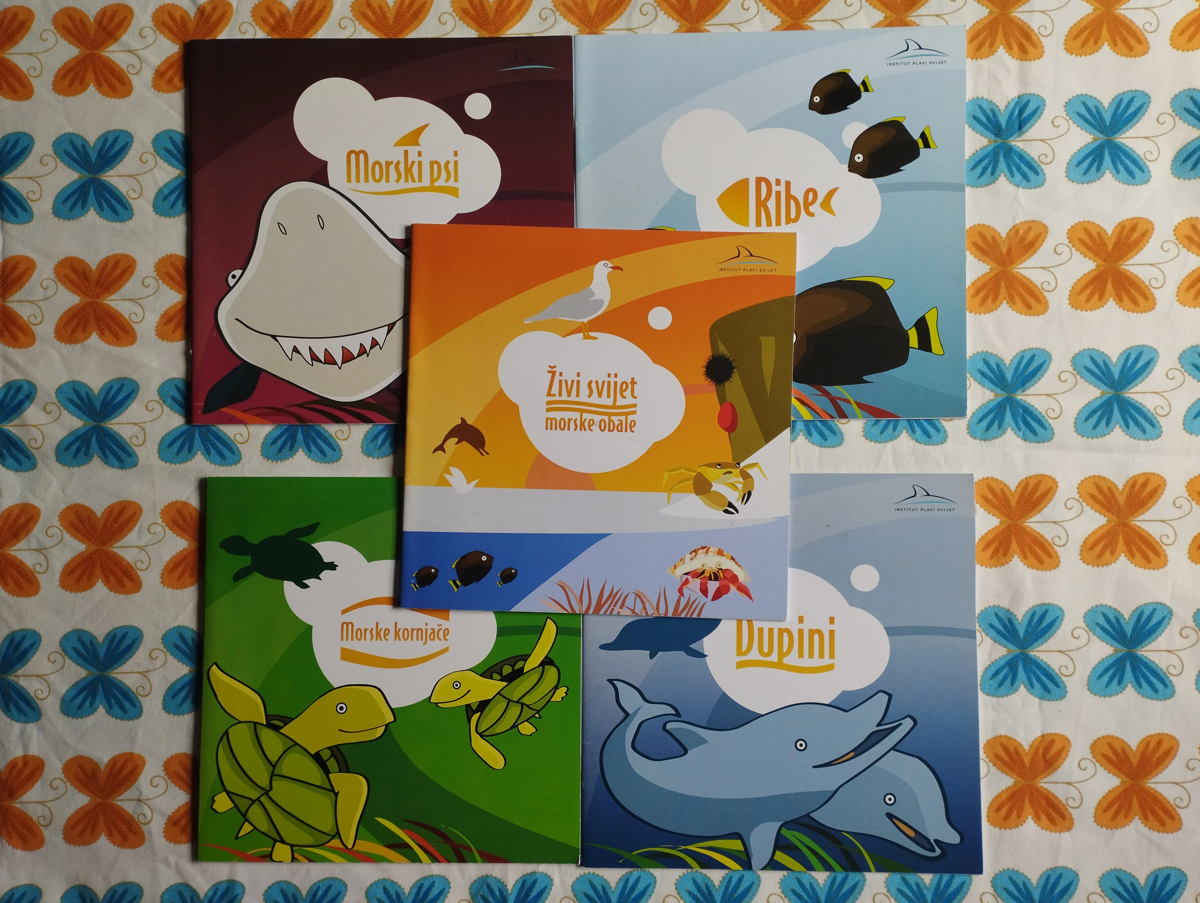 Živi svijet morske obale,Morske kornjače,Morski psi,Dupini,Ribe  LOT - cover