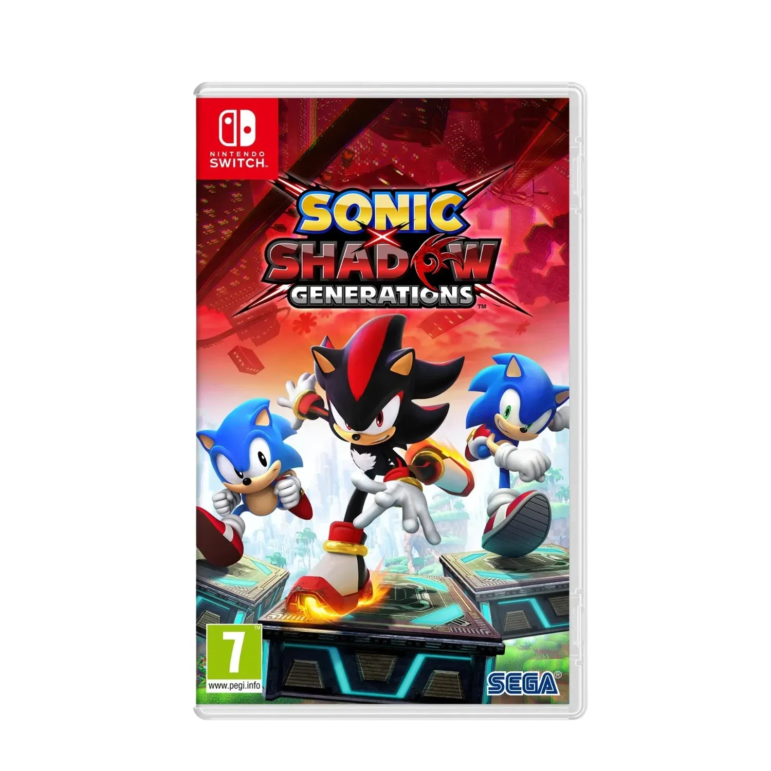 Sonic X Shadow Generations NS - cover