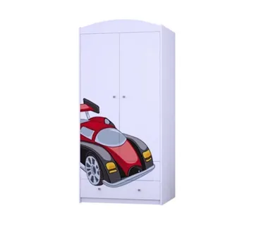 Dječji drveni ormar Happy formula - cover