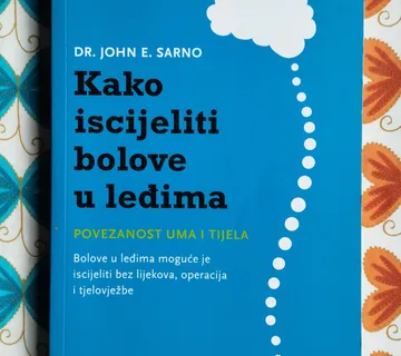 Dr John E. Sarno - Kako iscijeliti  bolove u leđima - cover