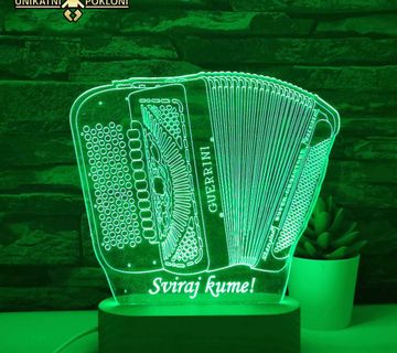 Harmonika – ambijentalna LED lampa  - cover