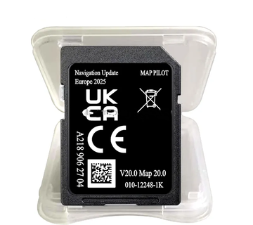 Mercedes Garmin Pilot V20 iz 2025. navigacija SD kartica + RADARI  - cover