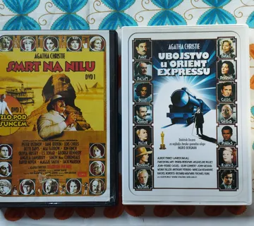 A. Christie - Ubojstvo u Orient Expressu, Smrt na Nilu, Zlo pod suncem - cover