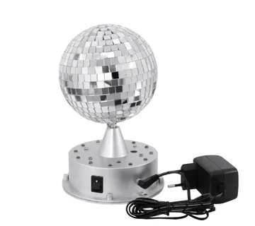 EUROLITE LED Mirror ball 13cm w/illuminated base - cover