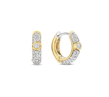 Ti Sento srebrne naušnice Cordelia - cover