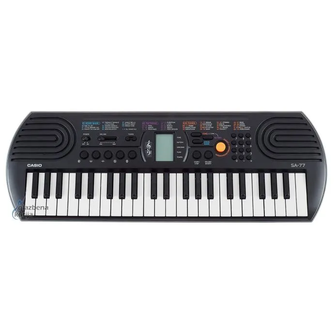 CASIO SA77 MINI KLAVIJATURA - cover