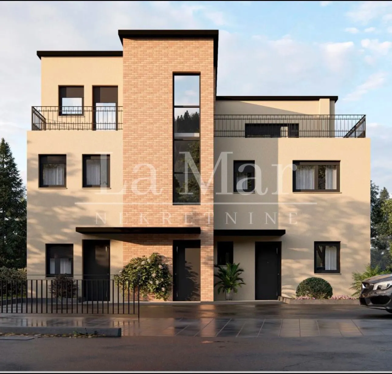 SAMOBOR- novogradnja u centru- 161,92 m2 sa vrtom i 2 VPM- PRILIKA! - cover