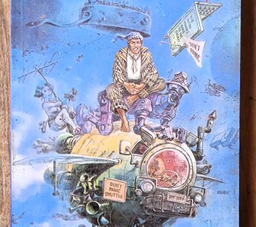 VODIČ KROZ GALAKSIJU ZA AUTOSTOPERE Douglas Adams Beograd 1986 - cover