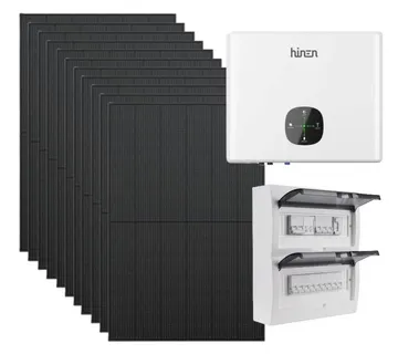 Solarna elektrana 10kWp, trofazna s konstrukcijom za limeni krov - cover