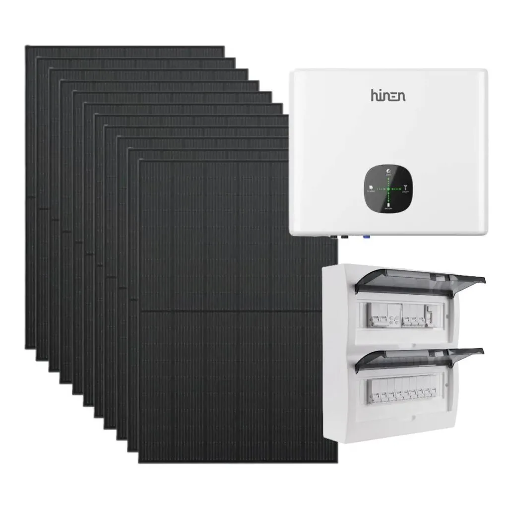 Solarna elektrana 10kWp, trofazna s konstrukcijom za limeni krov - cover