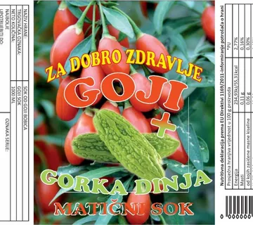 MATIČNI sok gorke dinje - cover