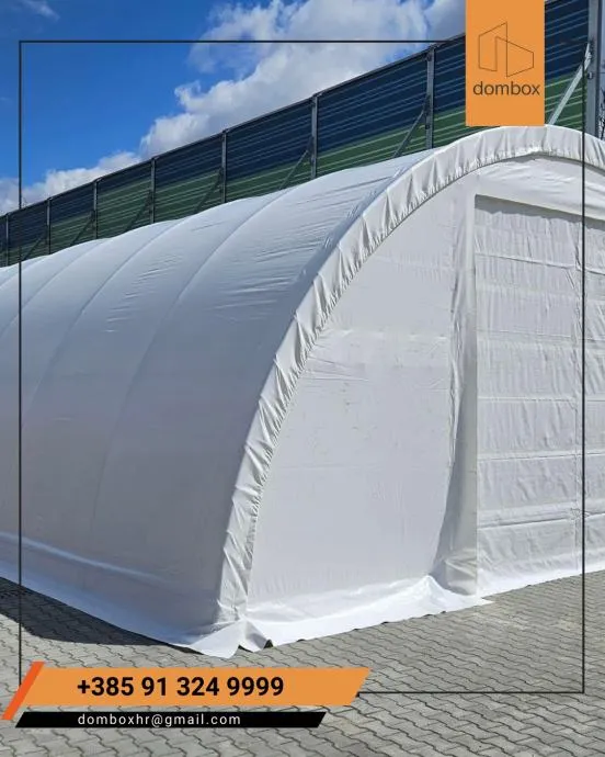 Montažni skladišni prostor 9.15x12m 4,5m (V) 110m2 - cover