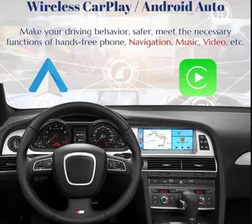 AUDI Q7 4L original navigacija android multimedija ekran radio KAMERA - cover