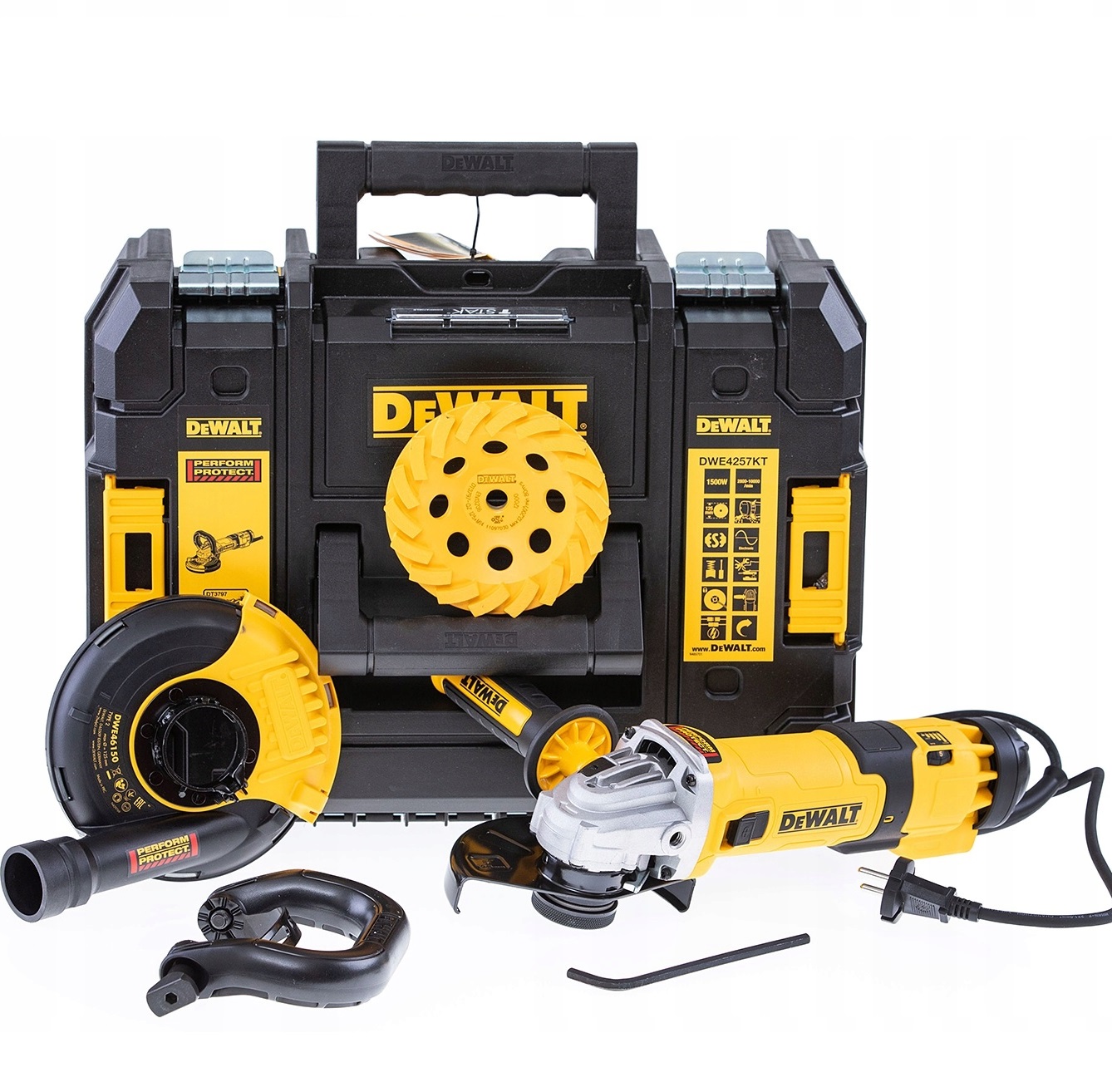 DeWALT-DWE4257KT-SZLIFIERKA-1500W-FREZARKA-BETONU