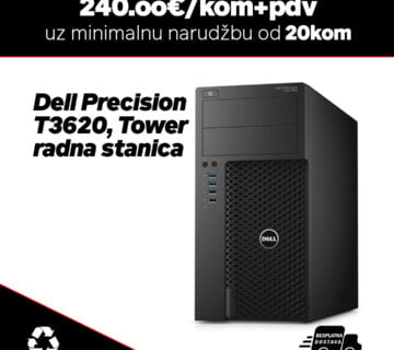 20x Dell Precision T3620, Tower /Intel Core i7-6700k/16GB/256GB SSD/K2200 4GB DDR5 - cover